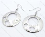 Stainless Steel Cutting Earrings
