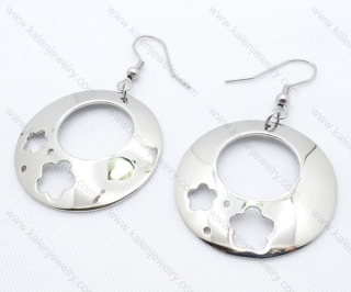 Stainless Steel Cutting Earrings