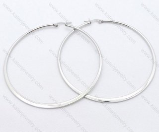 Wholesale Stainless Steel Line Earrings - KJE050574