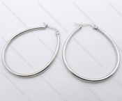 Wholesale Stainless Steel Line Earrings - KJE050659