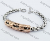 13mm Wide Fashion Steel Bracelet KJB450284
