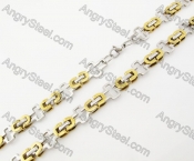 Stainless Steel Necklace KJN750043
