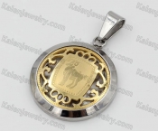 Stainless Steel Constellation Pendant KJP190421