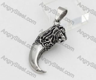 Lionhead Teeth Pendant KJP640052